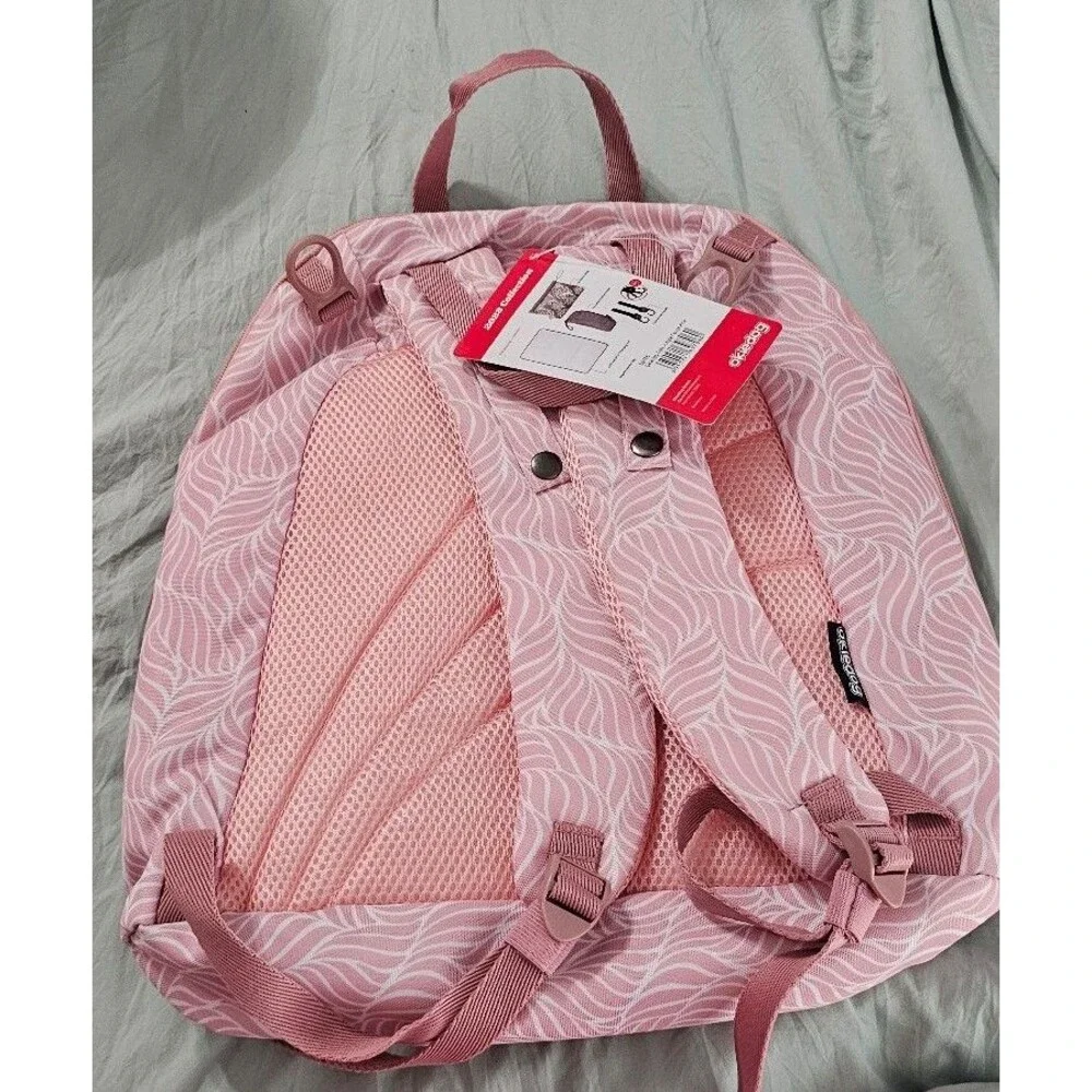 Okiedog Pink Diaper Bag with Embroidered Parrot NWT - Picture 3 of 8